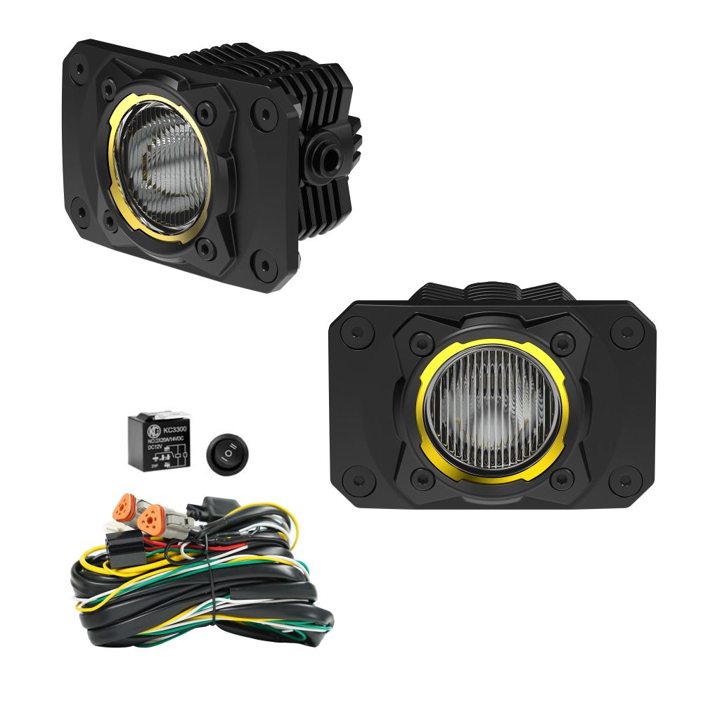 KC HiLiTES FLEX ERA 1 - Flush Mount Backup Light Kit 521