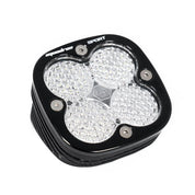 Baja Designs Auxiliary LED Light Pod Each Black Flush Mount Squadron Sport Series Work/Scene Pattern Clear Lens Universal 552006