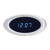 Dakota Digital Ion Series Digital Clock Gauge Oval Satin / Chrome Bezel ION-16-1