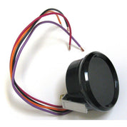 Intellitronix Clock LED Digital in Black Bezel - White