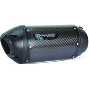 Two Brothers Racing S1R 3K Carbon Fiber Slip-On System For Yamaha YZF R6 2006-2018