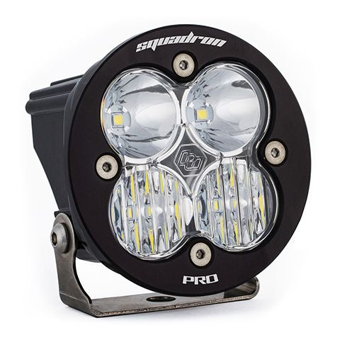 Baja Designs LED Light Pod Each Squadron-R Pro Series Driving/Combo Pattern Clear Lens Universal 590003