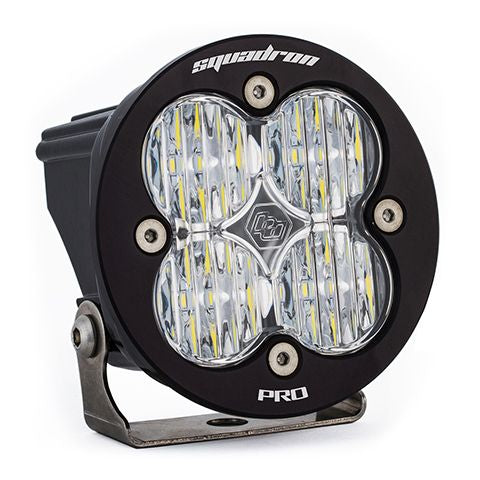 Baja Designs LED Light Pod Each Squadron-R Pro Series Wide Cornering Pattern Clear Lens Universal 590005