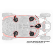 SSV Works Universal Rocker-Switch Audio-System 200-WP-MRB2R