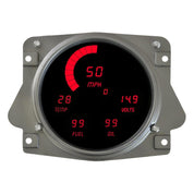 Intellitronix Red OEM Replacement Digital LED Gauge Panel For Ford Bronco 1966-1977