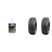 Set of 2 DURO DI-K541 Rear Tires 16x8-7 2-ply with QUADBOSS Sealant