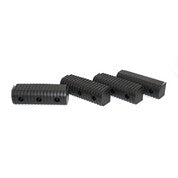 Caliber Bunkwrap Endcaps 2X6" Black 24/Pack 23074-BK