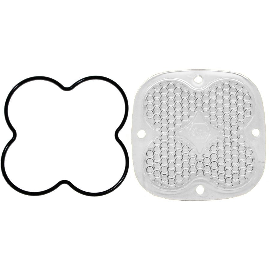 Baja Designs Light Pod Lens Kit Squadron Series Work/Scene Pattern Clear Universal 668406