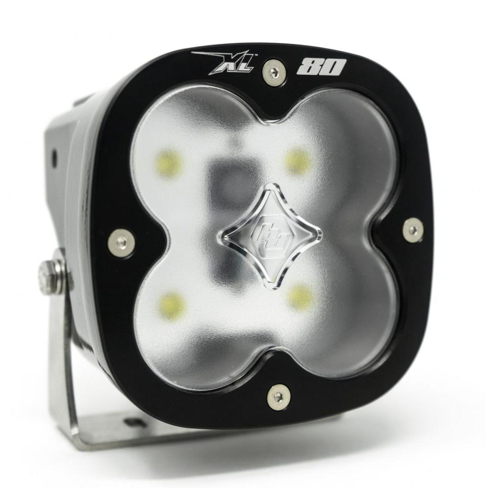 Baja Designs Auxiliary LED Light Pod Each XL80 Series Work/Scene Pattern Clear Lens Universal 670006