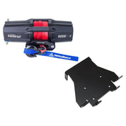 Viper V2 ATV Winch Kit 3500 lb Standard Spool With 40 Feet Green Synthetic Rope With Mount For Honda Foreman Rubicon 400/500 2007-2011