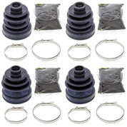 Complete Rear Inner & Outer CV Boot Repair Kit for Yamaha 700 RHINO FI 2008-2013