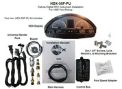 Dakota Digital 1956 Ford Pickup HDX Analog Gauge kit HDX-56F-PU