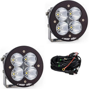 Baja Designs Auxiliary LED Light Pod Pair XL-R Racer Series Spot Pattern Clear Lens Universal 697802