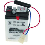 BikeMaster Performance Conventional Battery For Honda NC50 Express 1977 White