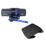 Viper V2 ATV Winch Kit 3500 lb Standard Spool With 40 Feet Orange Synthetic Rope With Mount For Yamaha Grizzly 660 2002-2008