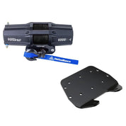 Viper V2 ATV Winch Kit 3500 lb Standard Spool With 40 Feet Orange Synthetic Rope With Mount For Yamaha Grizzly 660 2002-2008