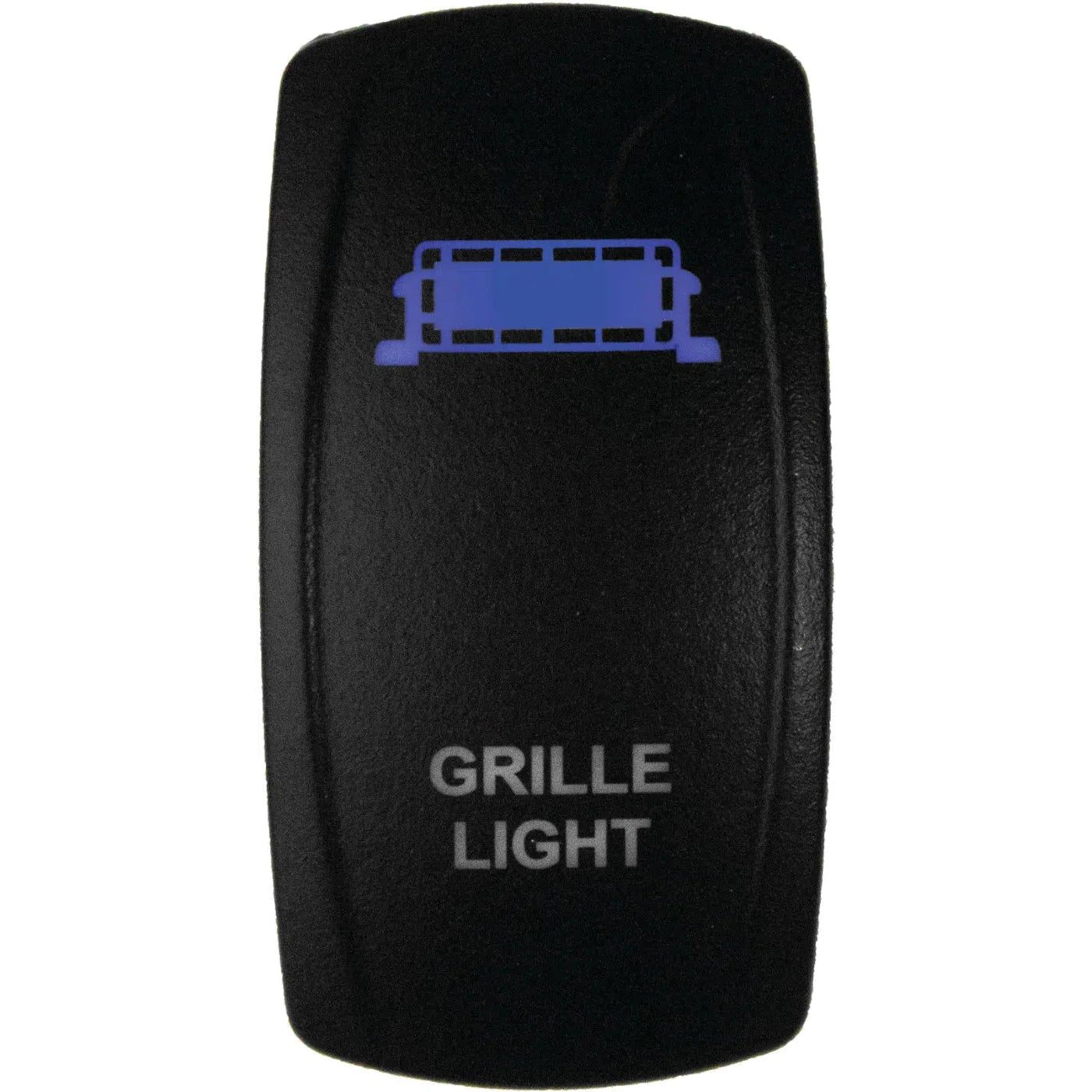 DragonFire Racing Laser-Etched Dual LED Switch - Grill Light - Blue - 04-0093