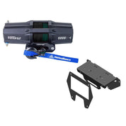 Viper V2 UTV Winch Kit 3500 lb Standard Spool With 40 Feet Red Synthetic Rope With Mount For Polaris RZR Pro XP/4 2020-2022