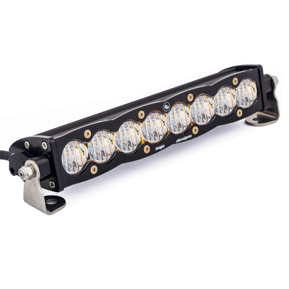 Baja Designs LED Light Bar 10 inch S8 Edition Wide Cornering Pattern Clear Lens Universal 701004