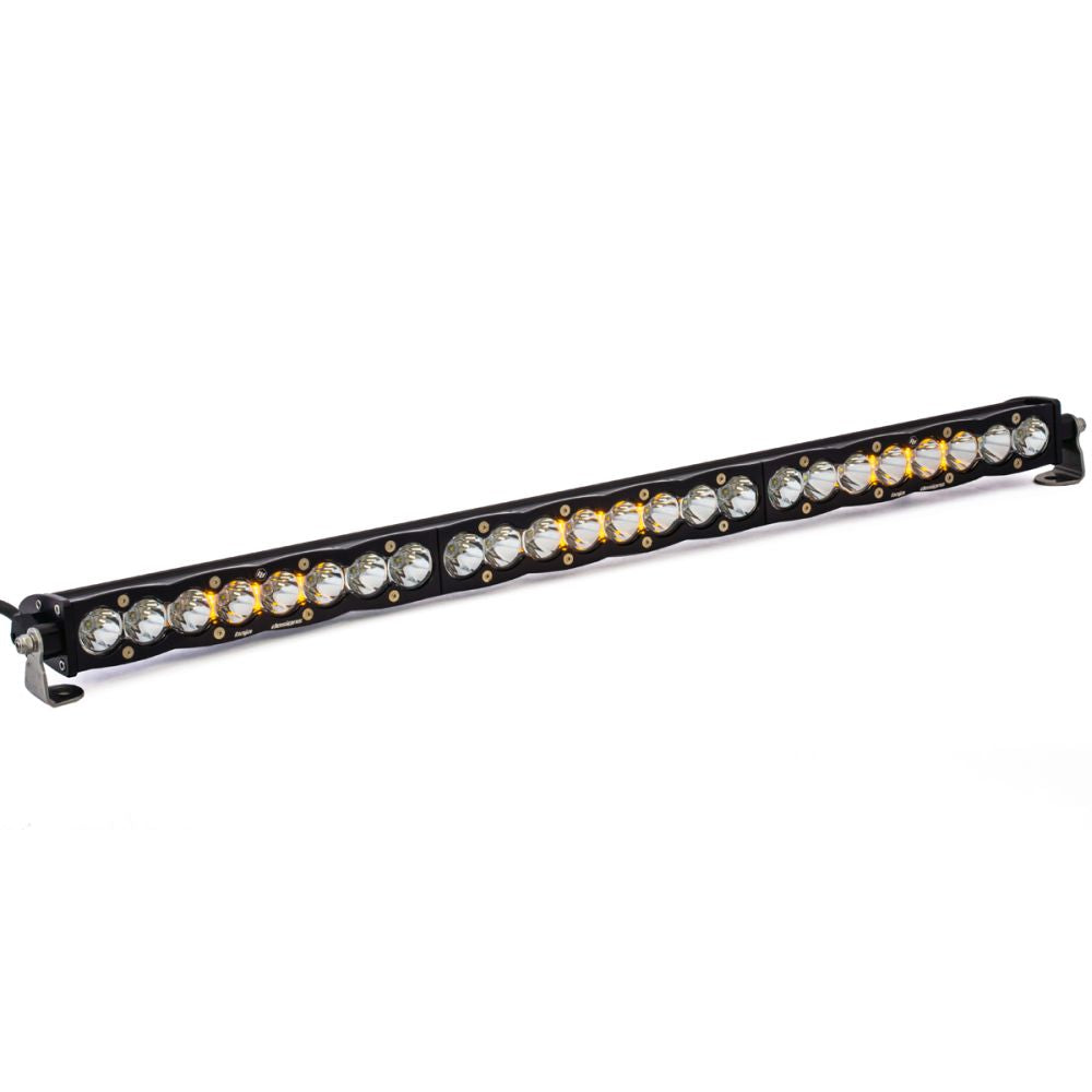 Baja Designs LED Light Bar 30 inch S8 Edition Spot Pattern Clear Lens Universal 703001