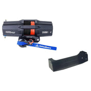 Viper V2 UTV Winch Kit 3500 lb Standard Spool With 40 Feet Red Synthetic Rope With Mount For John Deer Gator XUV 625i/825i/855D 2011-2021