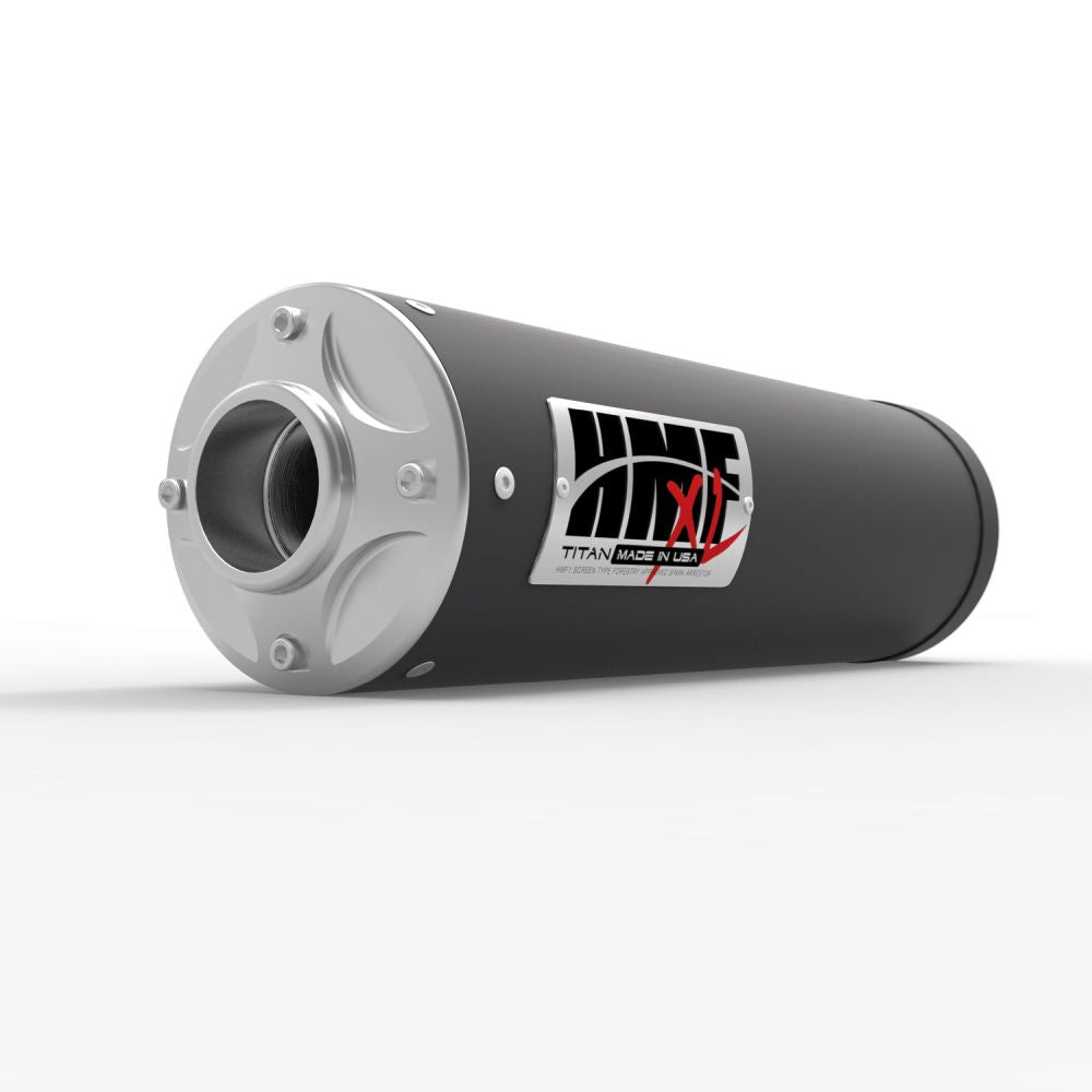 HMF Muffler Can-Am Outlander XMR 11-12 Gun Metal Titan-XL Slip On Exhaust