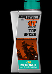 Motorex Top Speed 4T 15W-50 4 Liter 304975