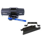 Viper V2 ATV Winch Kit 3500 lb Standard Spool With 40 Feet Blue Synthetic Rope With Mount For Can-Am Outlander Models 2002-2012