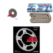525ZVM-X Nickel, Front & Rear Sprocket Kit for TRIUMPH 865 Scrambler 2006-2015