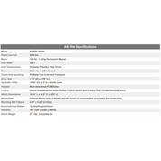 KFI 5000 lb Assault Winch (Wide) And Optional Mount
