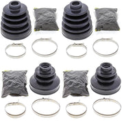 Complete Rear Inner & Outer CV Boot Repair Kit Kawasaki TERYX 750 4X4 2010-2012