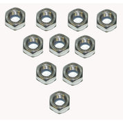 WSM Nylon Lock Nut 8mm Stainless - Pack Of 10 014-702