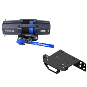 Viper V2 UTV Winch Kit 4500 lb Standard Spool With 40 Feet Red Synthetic Rope With Mount For Honda Talon 1000R 2019-2020