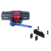 Viper V2 ATV Winch Kit 3500 lb Standard Spool With 40 Feet Black Synthetic Rope With Mount For CF Moto CFORCE 400 2012-2021