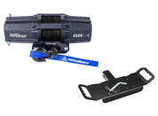 Viper V2 ATV Winch Kit 4500 lb Standard Spool With 40 Feet Black Synthetic Rope With Mount