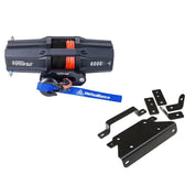 Viper V2 ATV Winch Kit 4500 lb Standard Spool With 40 Feet Orange Synthetic Rope With Mount For Can-Am Renegade 500/800 2008-2012