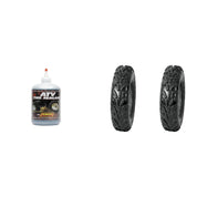 Set of 2 DURO DI-K114 Front Tires 25x8-12 4-ply with QUADBOSS Sealant