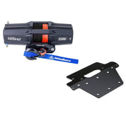 Viper V2 ATV Winch Kit 6000 lb Standard Spool With 40 Feet Black Synthetic Rope With Mount For Honda Rancher 420 (FA/FPA/PG only) 2014