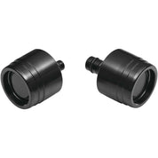 Kuryakyn Lodestar Black Rear Axle Sliders 3824