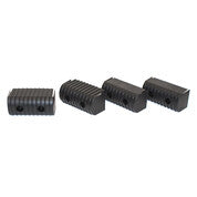 Caliber Bunkwrap Endcaps 2X4" Black 24/Pack 23072-BK