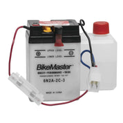 BikeMaster Performance Conventional Battery For Honda NC50 Express 1977 White