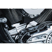 Kuryakyn Cylinder Base Cover for Indian Chrome