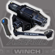 KFI 5000 lb Assault Winch (Wide) And Optional Mount