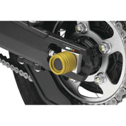 Kuryakyn Lodestar Gold Rear Axle Sliders 3830