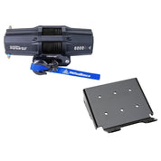 Viper V2 ATV Winch Kit 4500 lb Standard Spool With 40 Feet Red Synthetic Rope With Mount For Suzuki King Quad 400 2008-2020