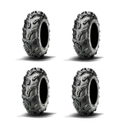 Full Set Of Maxxis Zilla Bias (6 Ply) UTV Tires 25x8-12 (4)