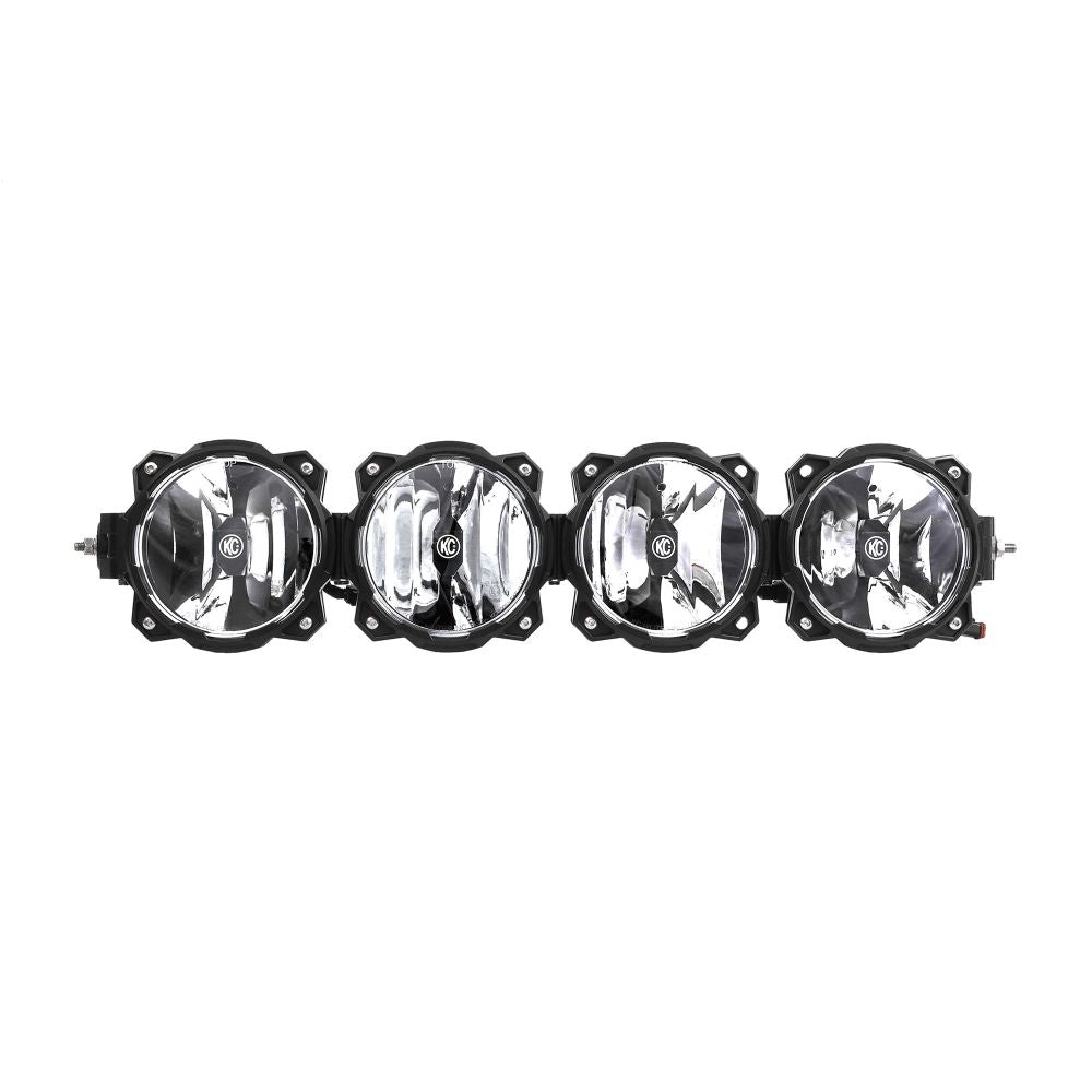 KC HiLiTES 26" Gravity Pro6 LED - 4-Light - Light Bar System - 80W Combo Beam