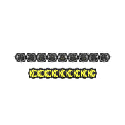 KC HiLiTES 57" Gravity Titan LED Light Bar - 9-Light 91419