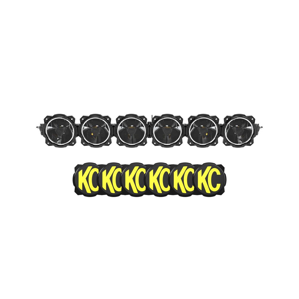 KC HiLiTES Bronco Bumper Mounted 39" Gravity Titan LED Light Bar - 6-Light