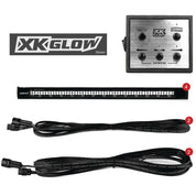 XK Glow Set of 4 Plug-And-Play Emergency Strobe Lights Blue - XK052002-4B